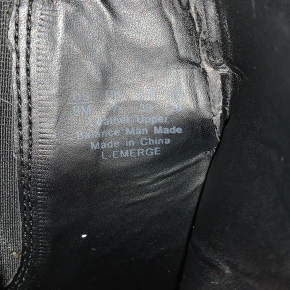 Franco Sarto Black Leather Heeled Booties - Picture 4 of 5